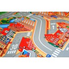 Dětský koberec Hrací koberec Město s přístavem, 100 x 150 cm