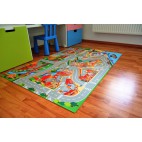 Dětský koberec Hrací koberec Město s přístavem 
