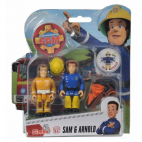 Požárník Sam - dvě figurky s příslušenstvím (Sam a Arnold)
