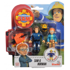 Požárník Sam - dvě figurky s příslušenstvím (Sam a Norman) 2019